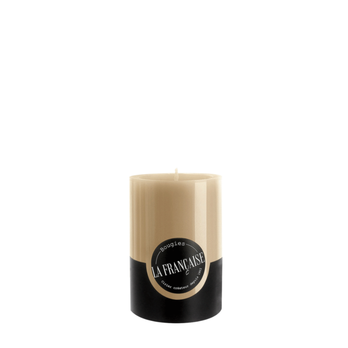 Bougies La Francaise - Small Pillar Candle - Taupe